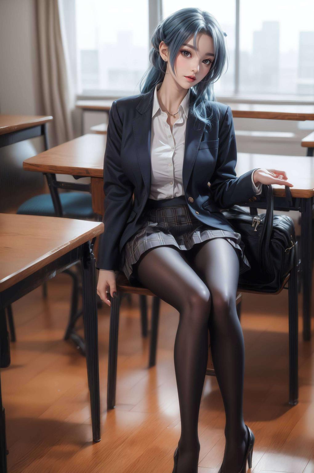 甜美又吸睛！巴巴塔大长腿壁纸