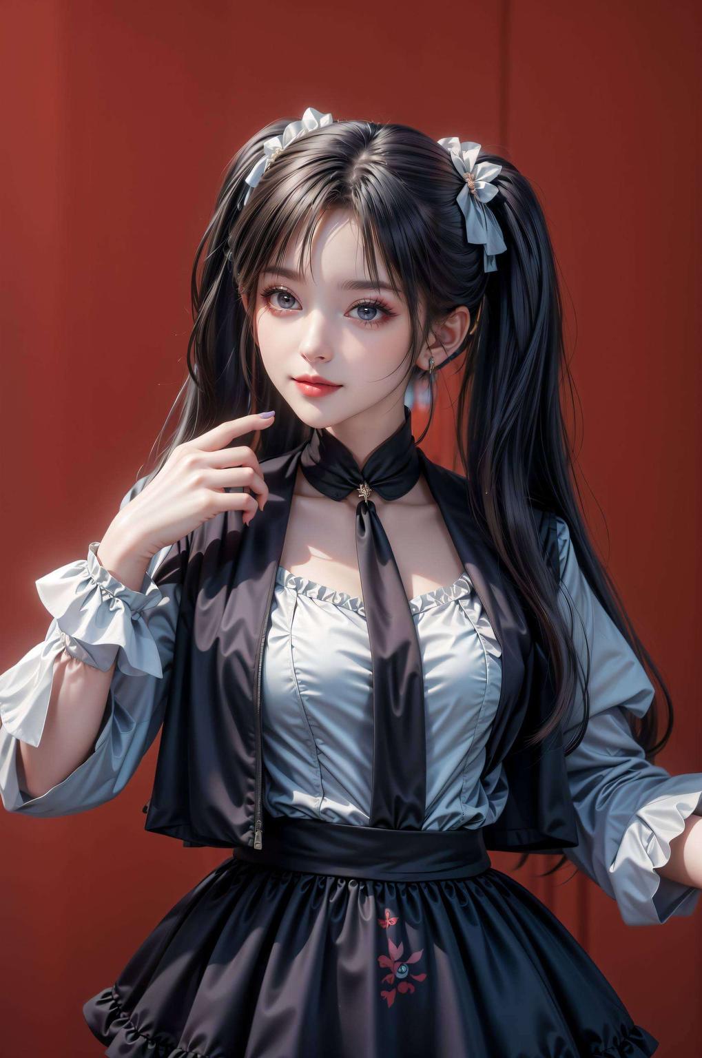 可爱动漫人物女的魅力尽显感受古典与现代的完美交融！