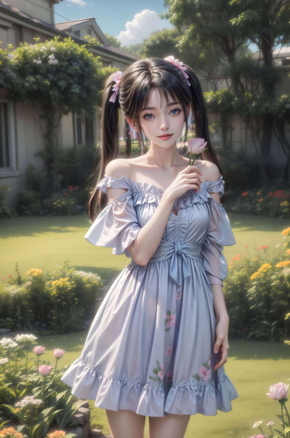 小凡深情凝望间手机艺术尽显颜