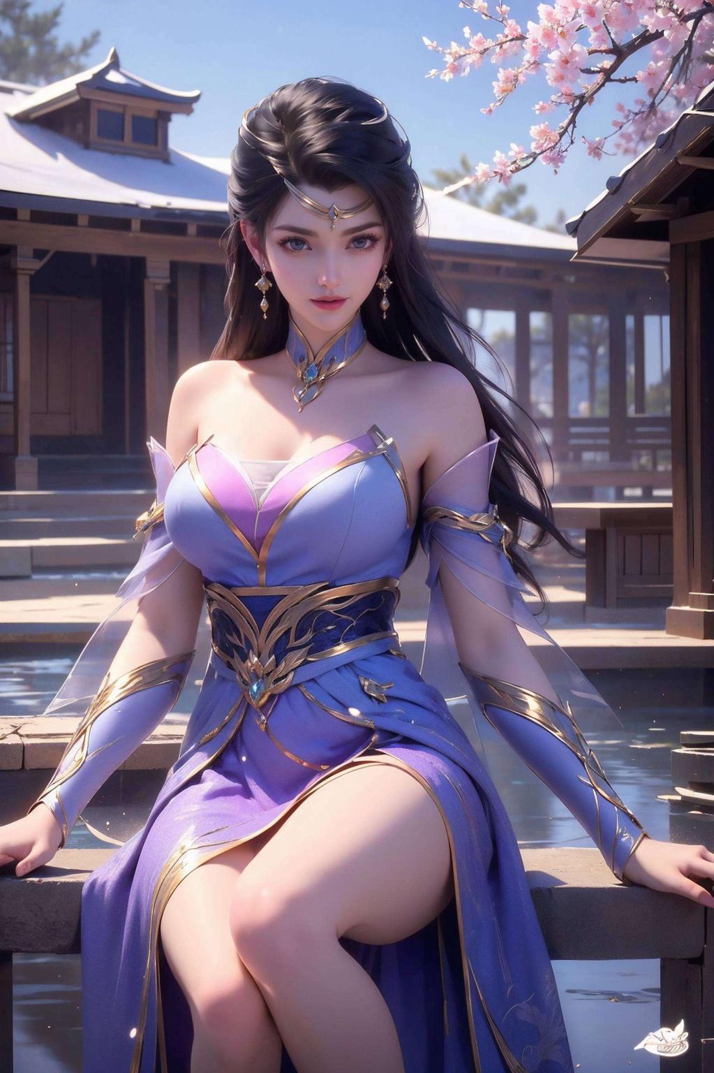 第二季仙武传楚灵玉高清建模壁纸美不胜收！