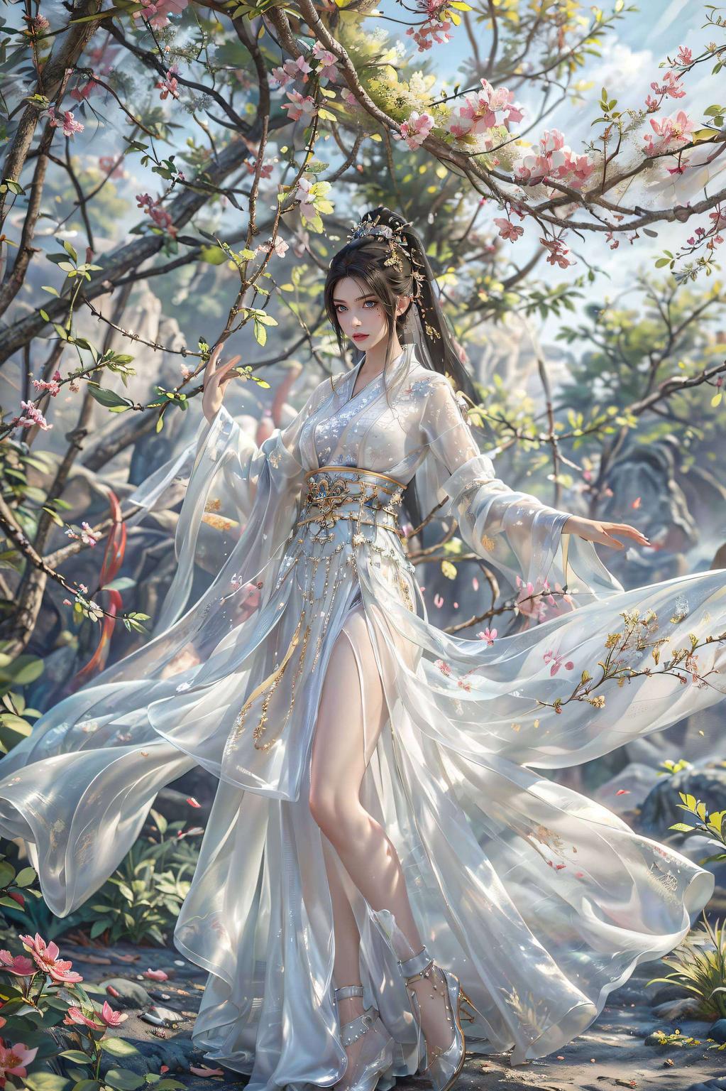 像素完美让你的安卓桌面焕然一新！雪白长发