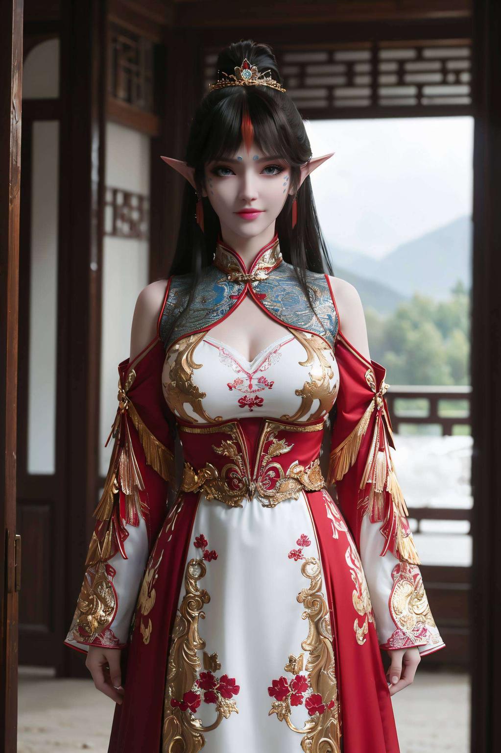 今天给大家带来一款炫彩壁纸——凤清儿传动画壁纸！这款壁纸色彩斑斓看着就像走进了清儿的奇幻世界