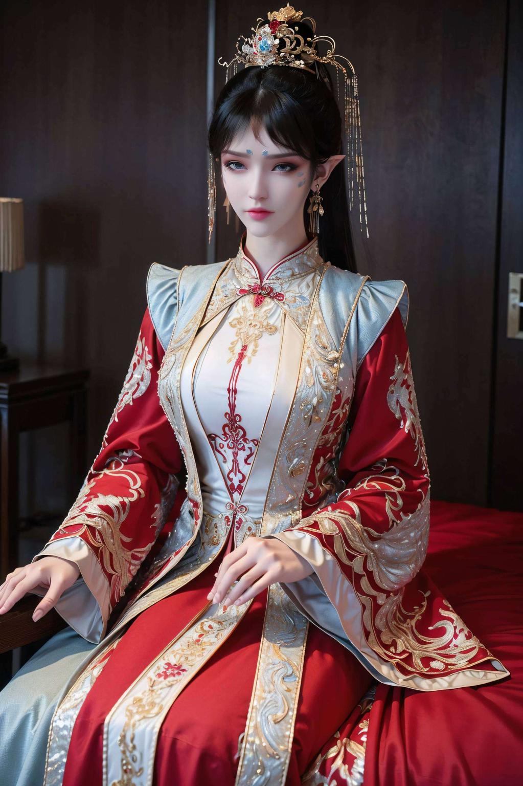 美不胜收！凤清儿漫步在古风画卷中