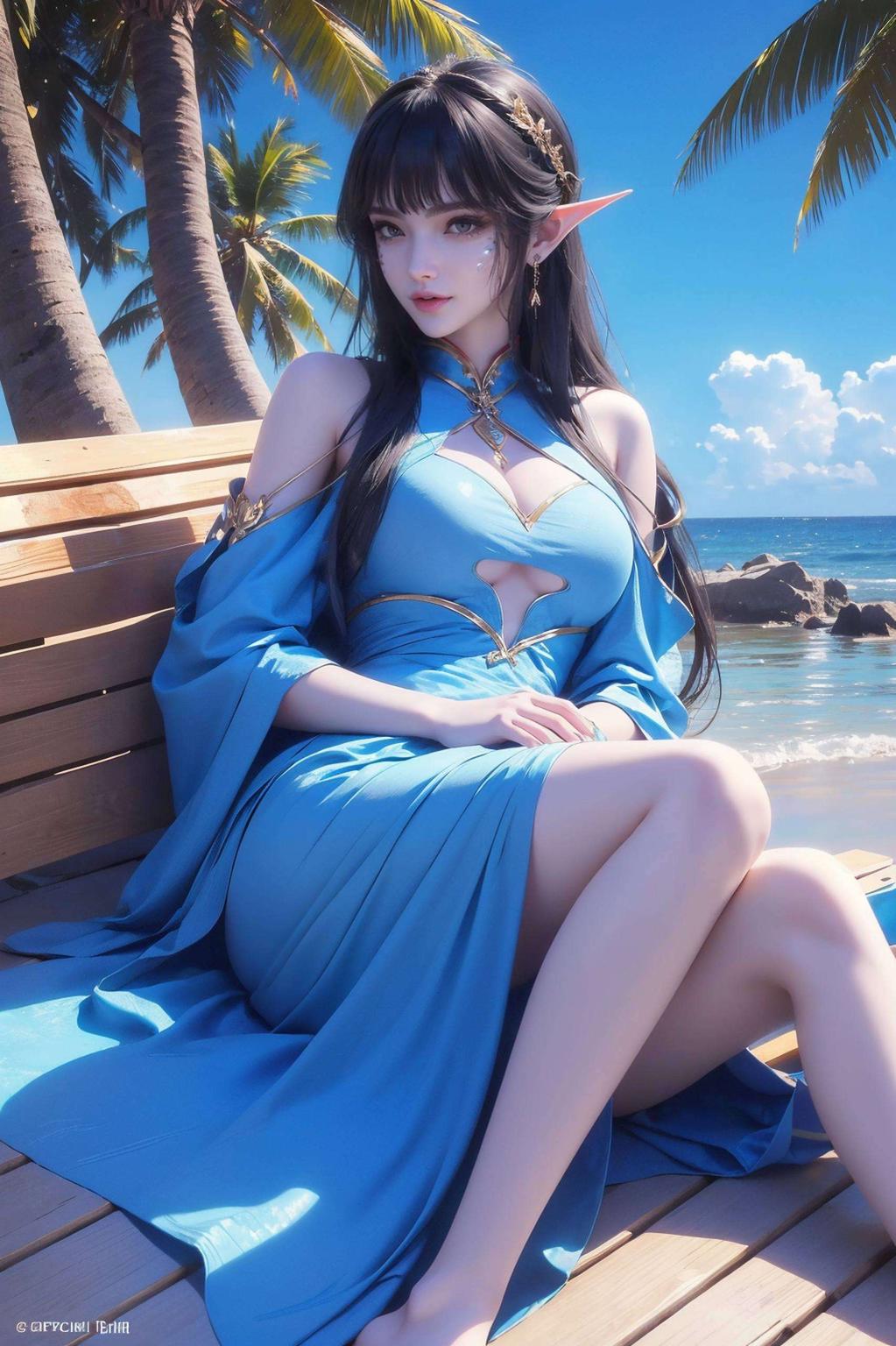 今天给大家带来一款极简风格的美颜壁纸——凤清儿高清画质