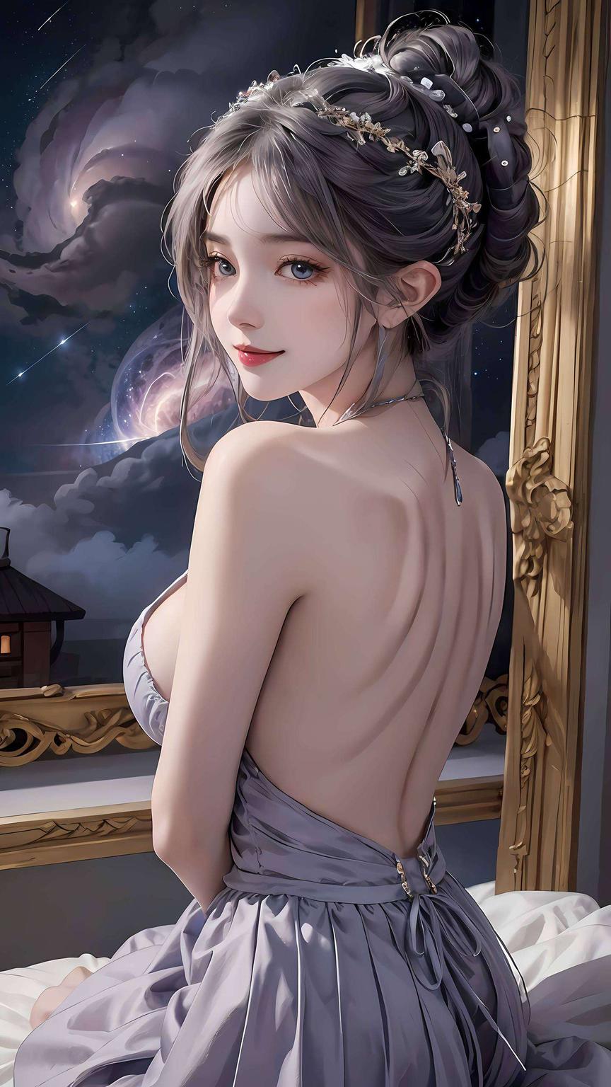 让你一秒沉浸于苹果般的清新视界！烟回眸一笑美得让人心动