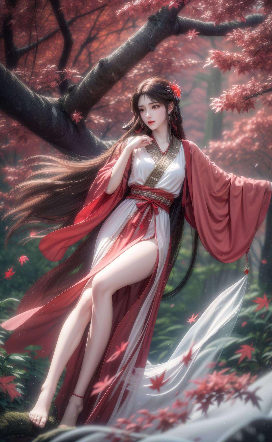 点亮你的手机红衣翩翩