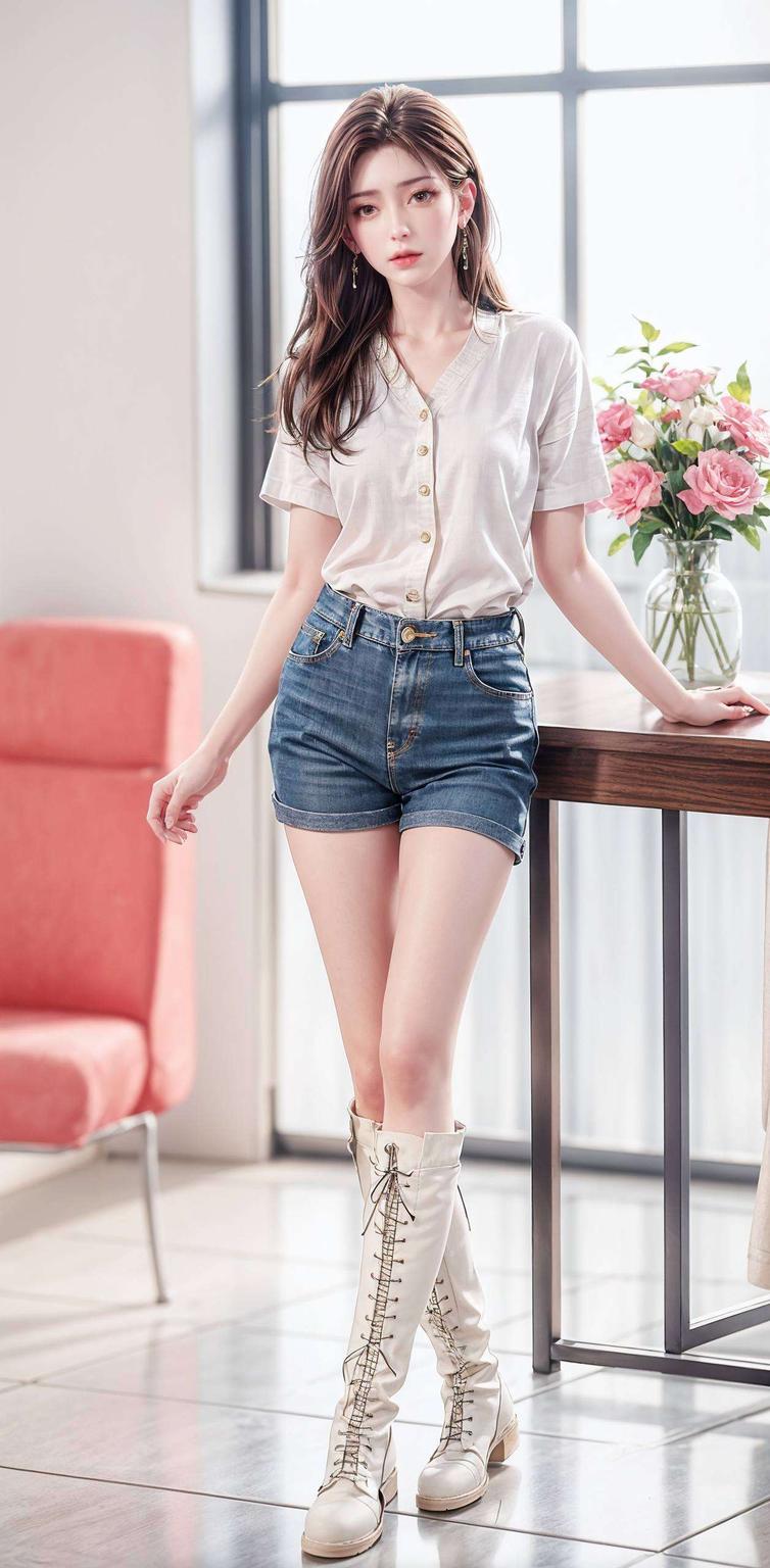 火灵儿少女壁纸点亮iPhone潮图风！绿意盎然