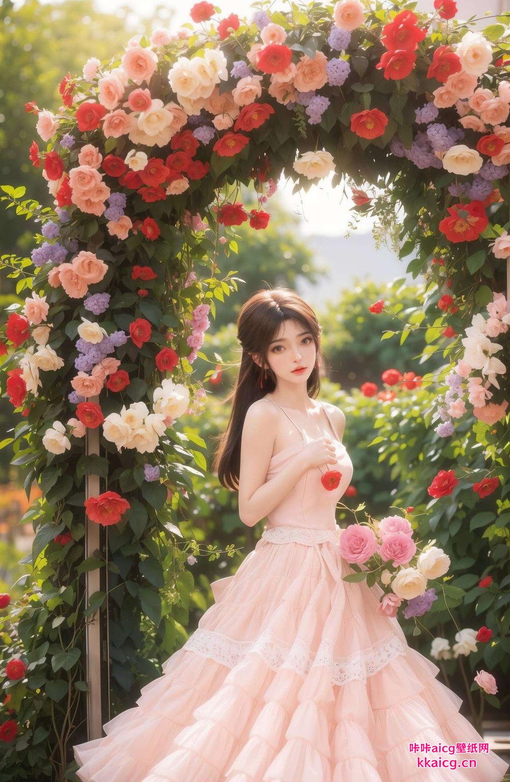 火灵儿旧版高清IPad壁纸新选择！细腻笔触描绘