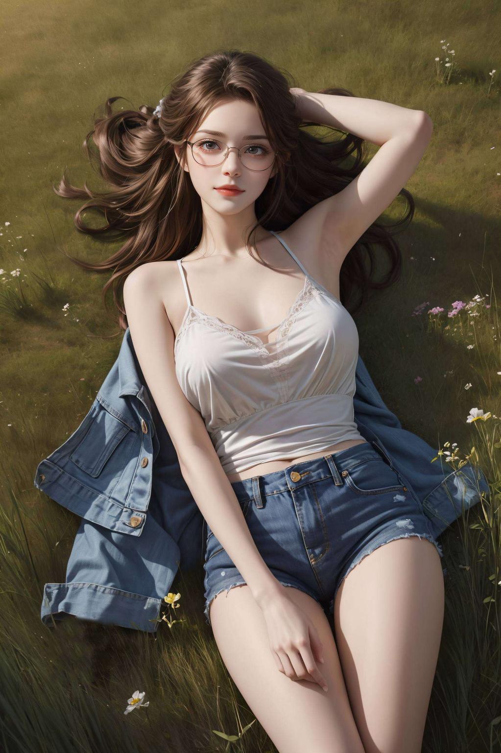 灵动飘逸火灵儿全面屏壁纸