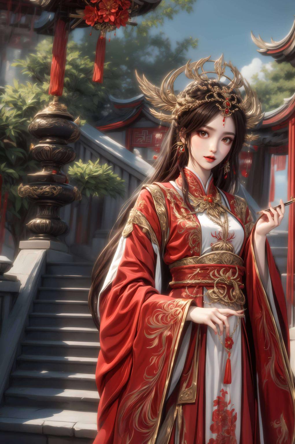 红红火火迎新春火灵儿新年壁纸