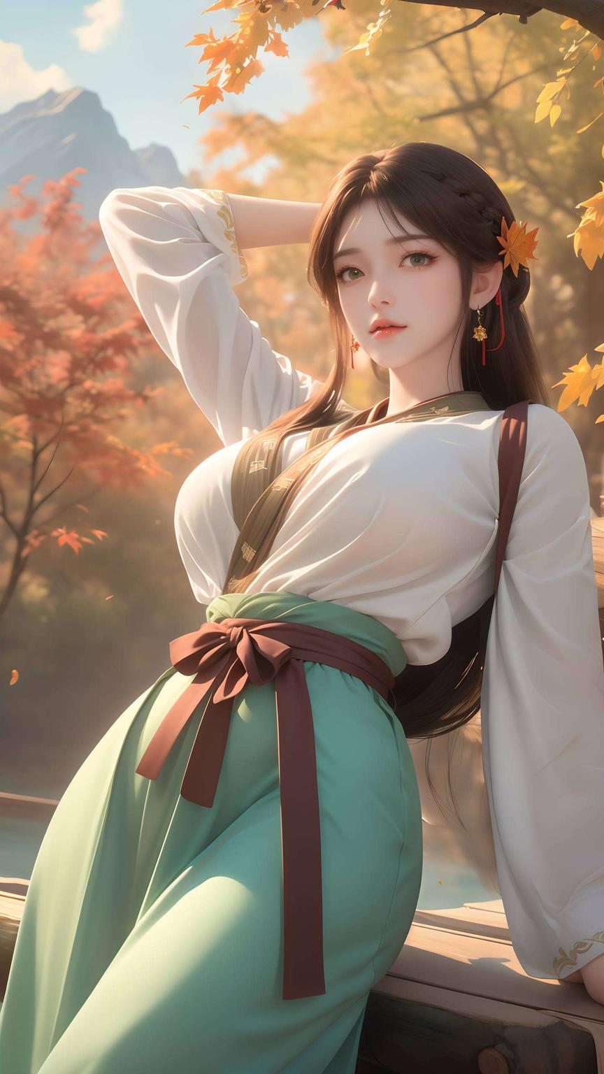 看看这款2K高清游戏壁纸苹果潮图新宠——完美世界的火灵儿！画面细腻