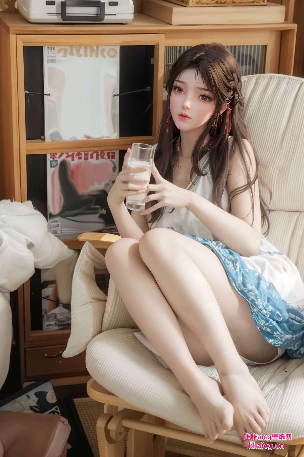 美图一网打尽火灵儿高清壁纸手机