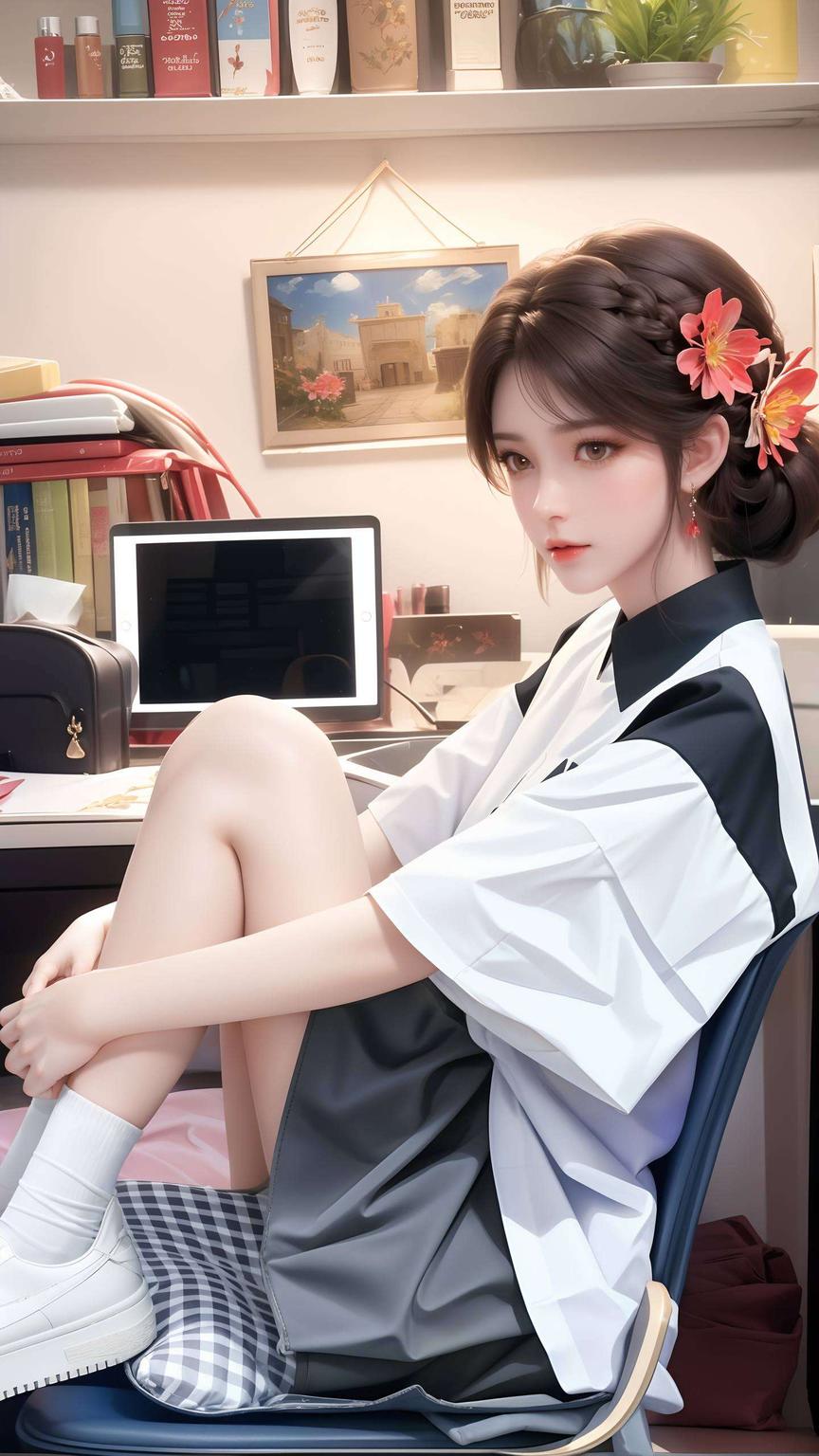 火灵儿绝美壁纸IPad上更显灵动可爱