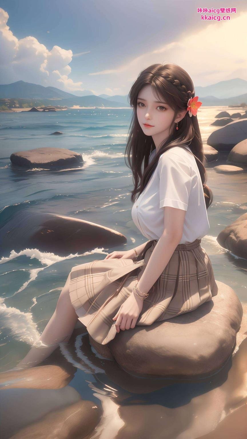 灵动的光影映衬着火灵儿的活泼身影带你进入梦幻的国漫世界