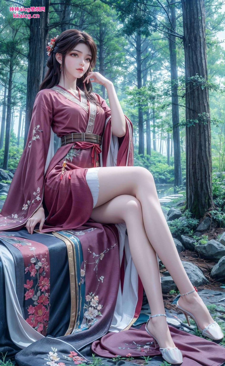绝对让你的手机瞬间酷炫升级！这火灵儿的眼神深邃神秘各位！今天给大家带来这款超高清完美像素的苹果背景图片