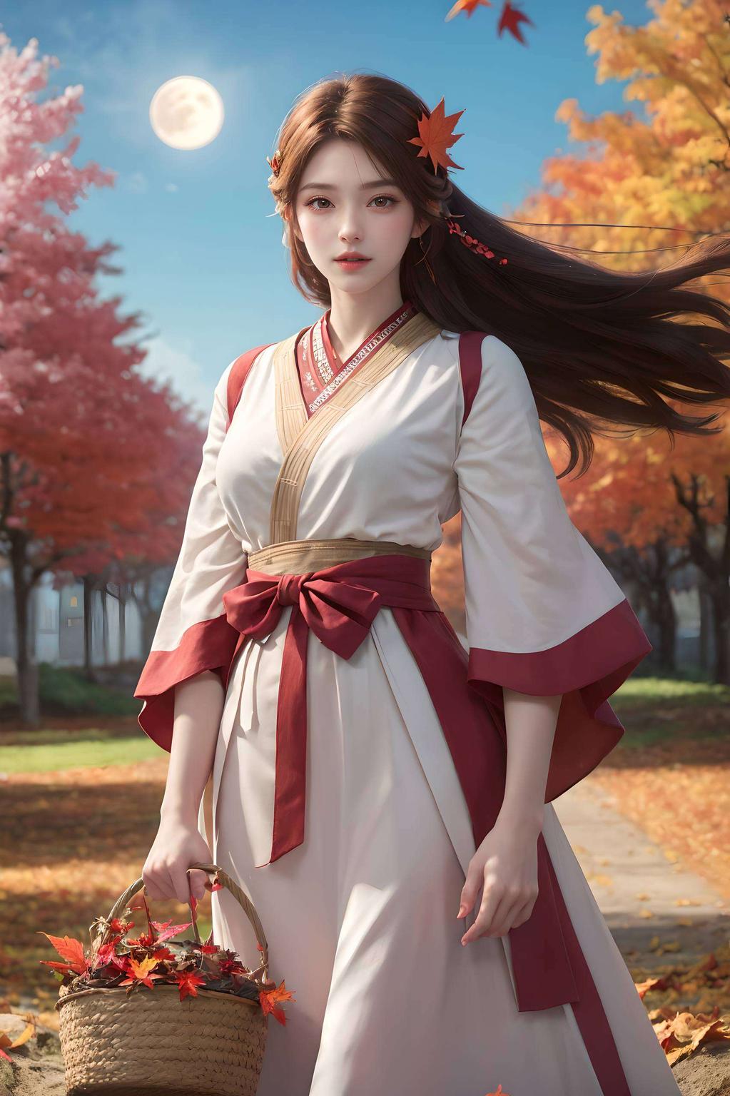 石昊英姿飒爽火灵儿灵动飘逸