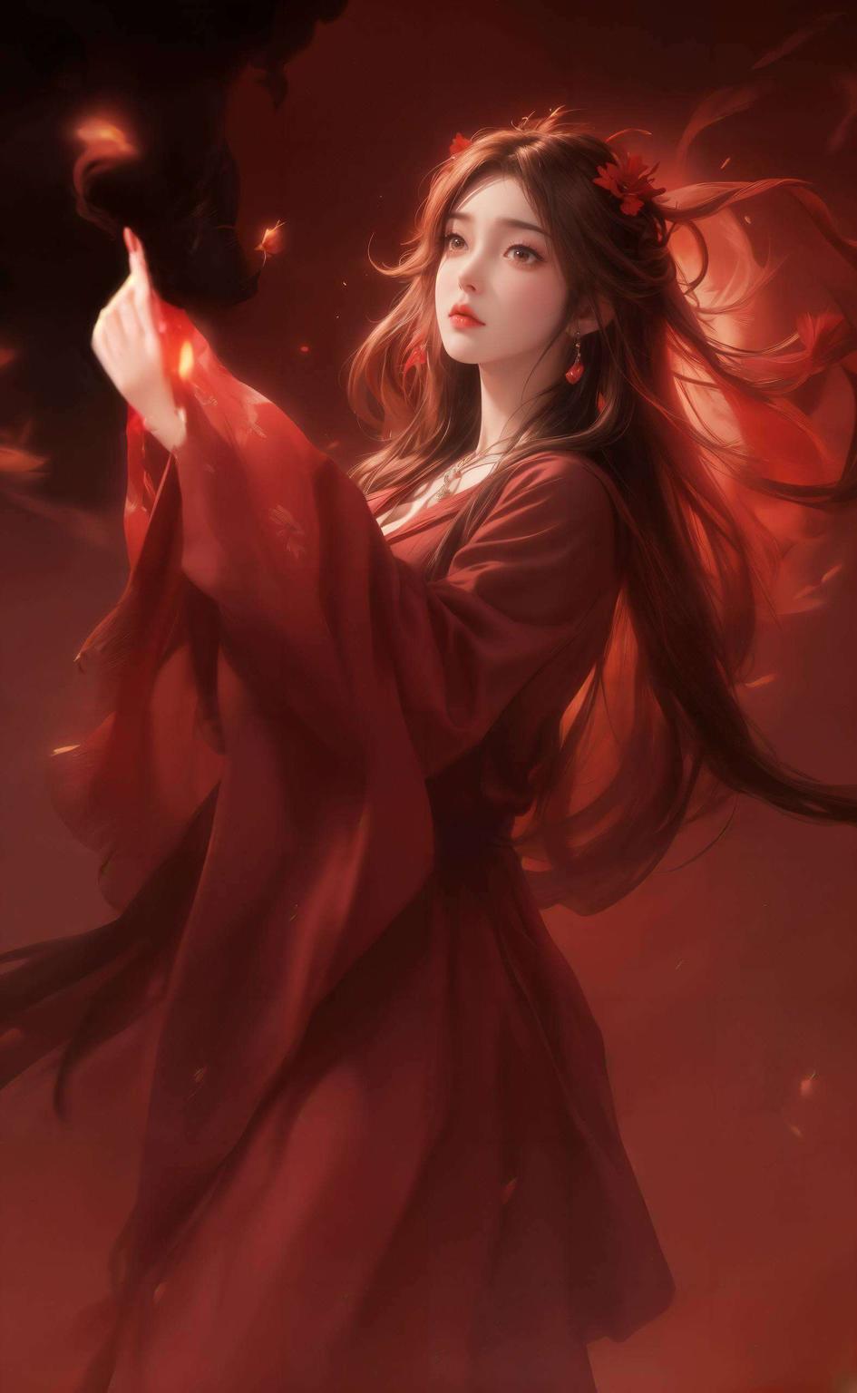 清新养眼石昊与火灵儿浪漫同框