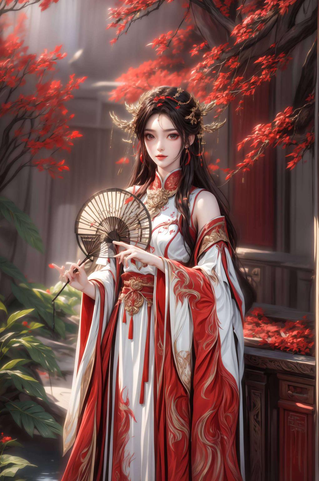 火灵儿翩翩起舞感受国漫之美