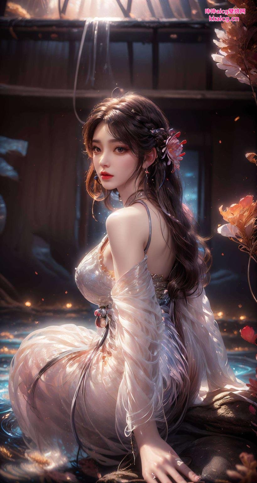 点亮你的电脑桌面火灵儿3D动态高清壁纸