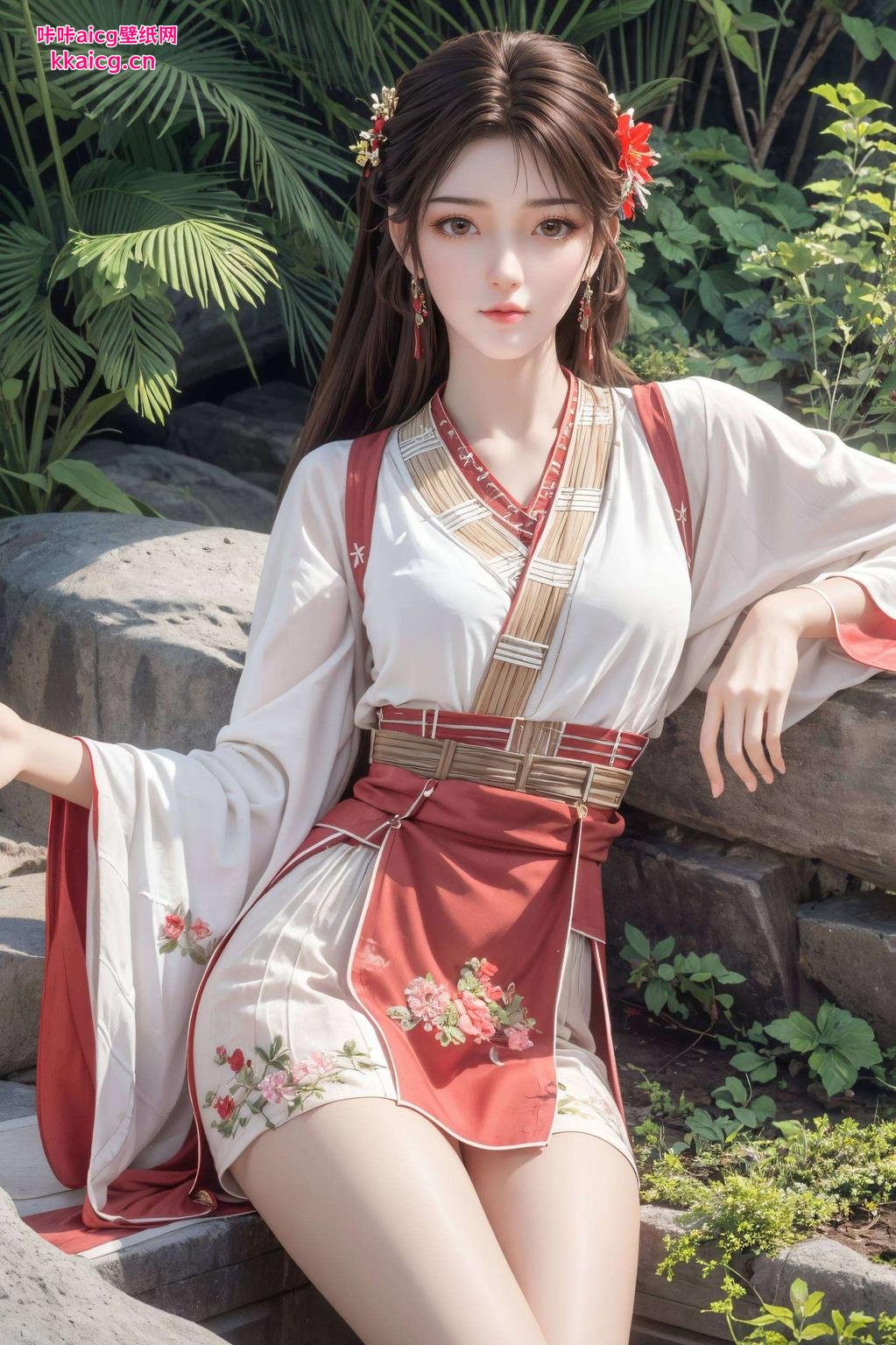 高清壁纸映灵韵火灵儿翩翩起舞