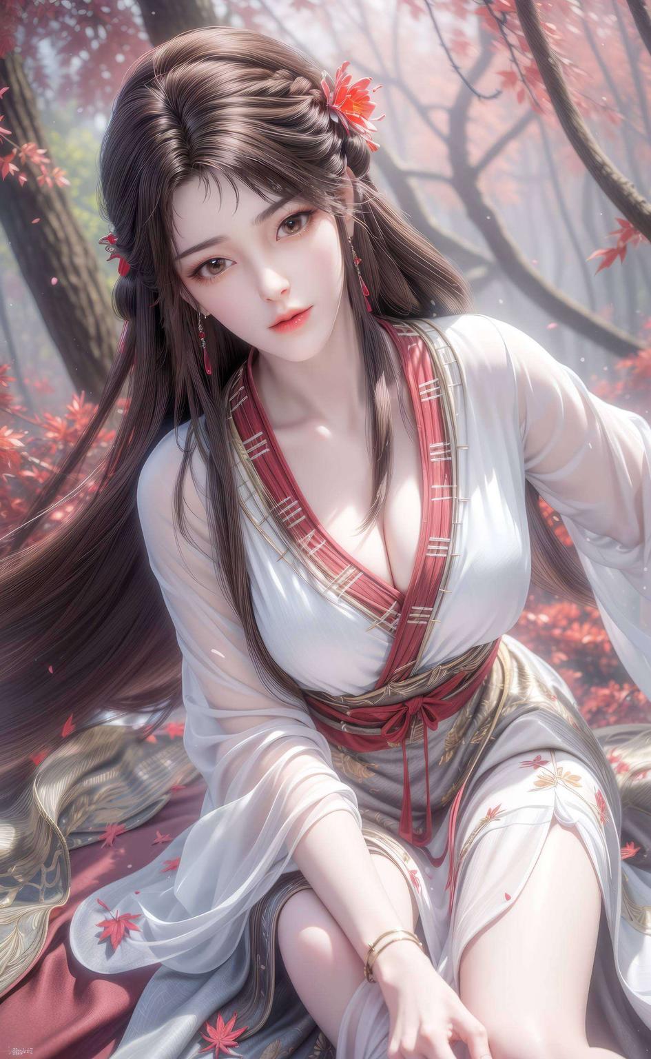 灵气逼人仿佛随时能从屏幕中飘然而出