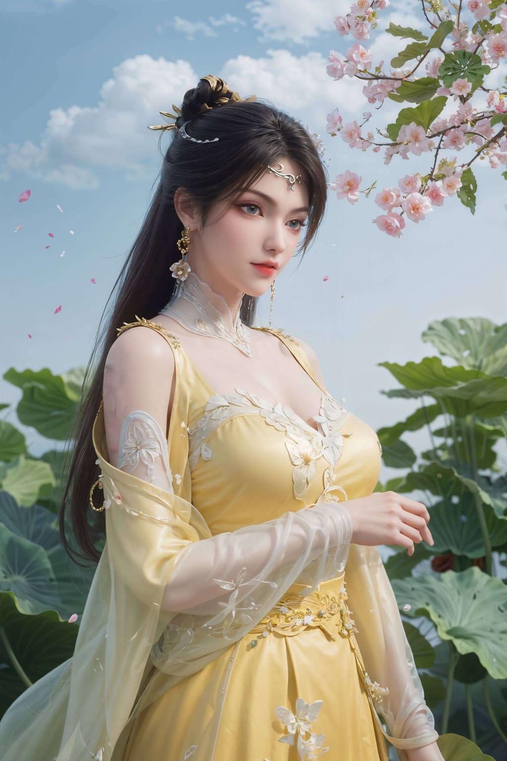 金瓶儿古风壁纸电脑桌面古韵流转