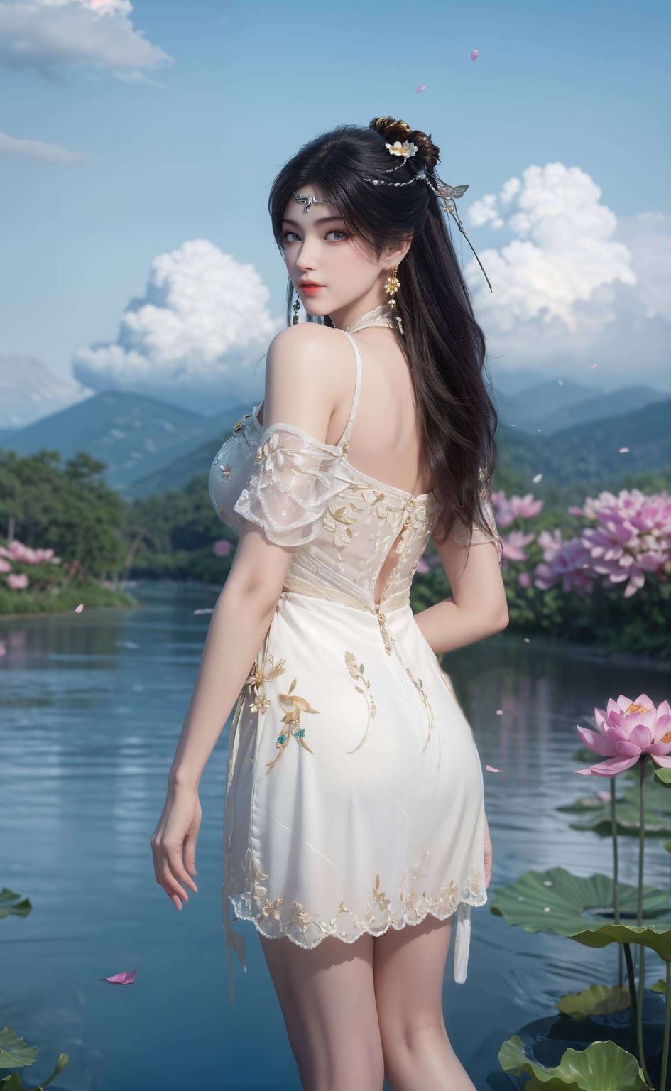 金瓶儿高清三屏拼接美得让人眼前一亮