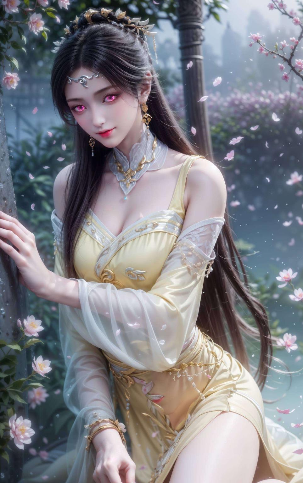 金瓶儿高清壁纸红红衣烈焰
