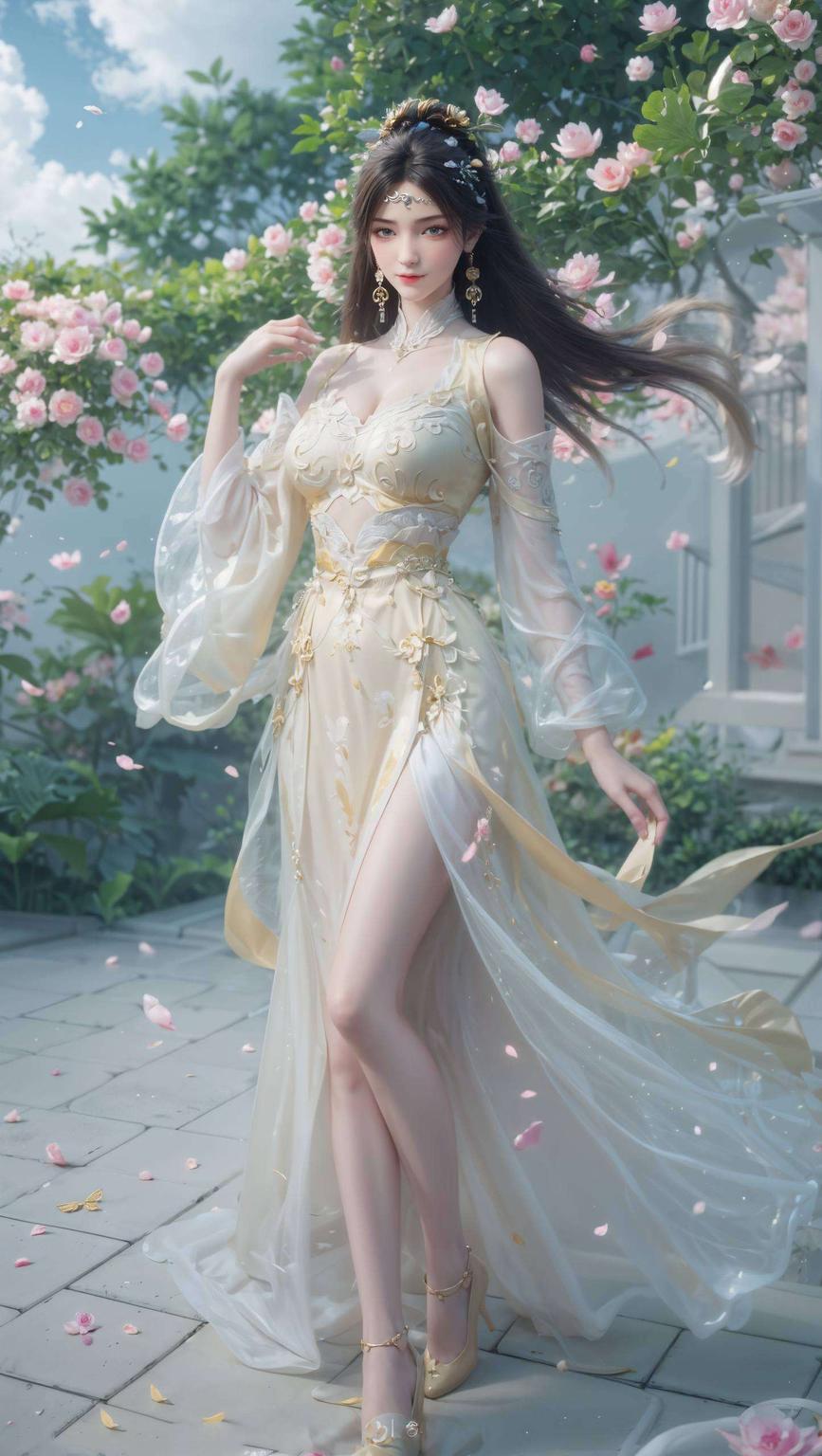 横屏展示金瓶儿高清壁纸