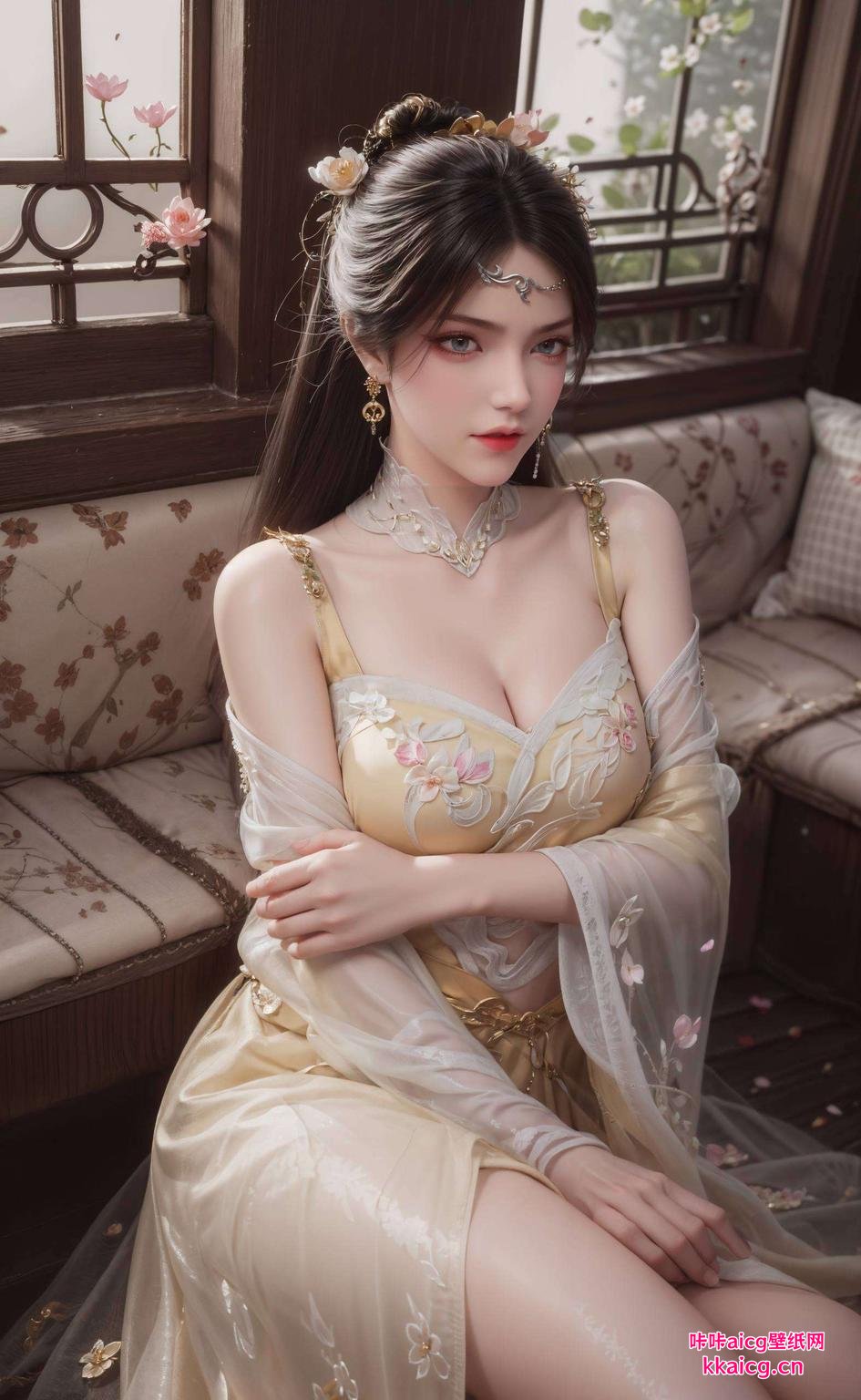 金瓶儿国漫风电脑桌面尽显独特韵味