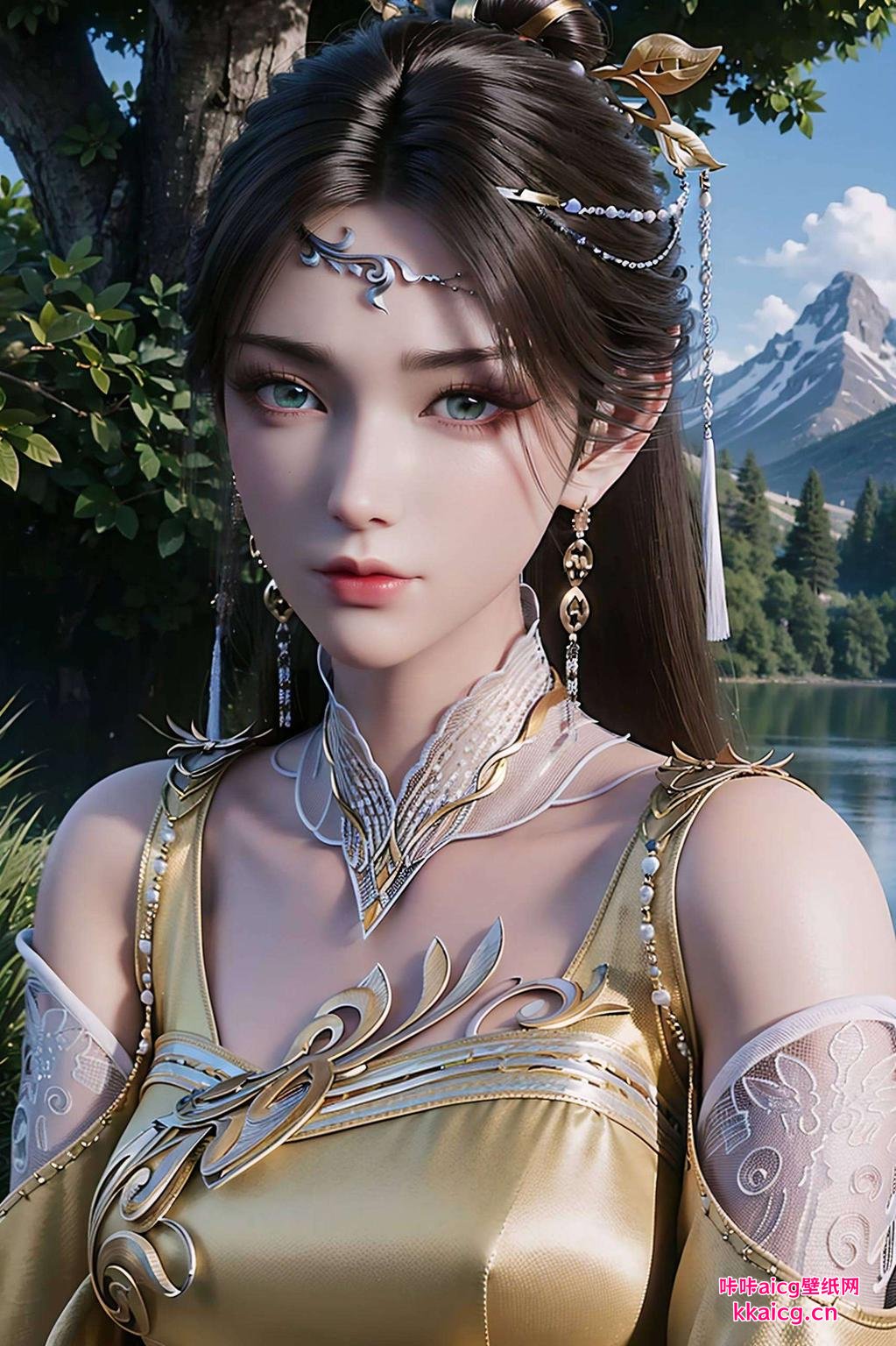 金瓶儿特别篇壁纸全身形象尽显精致细节