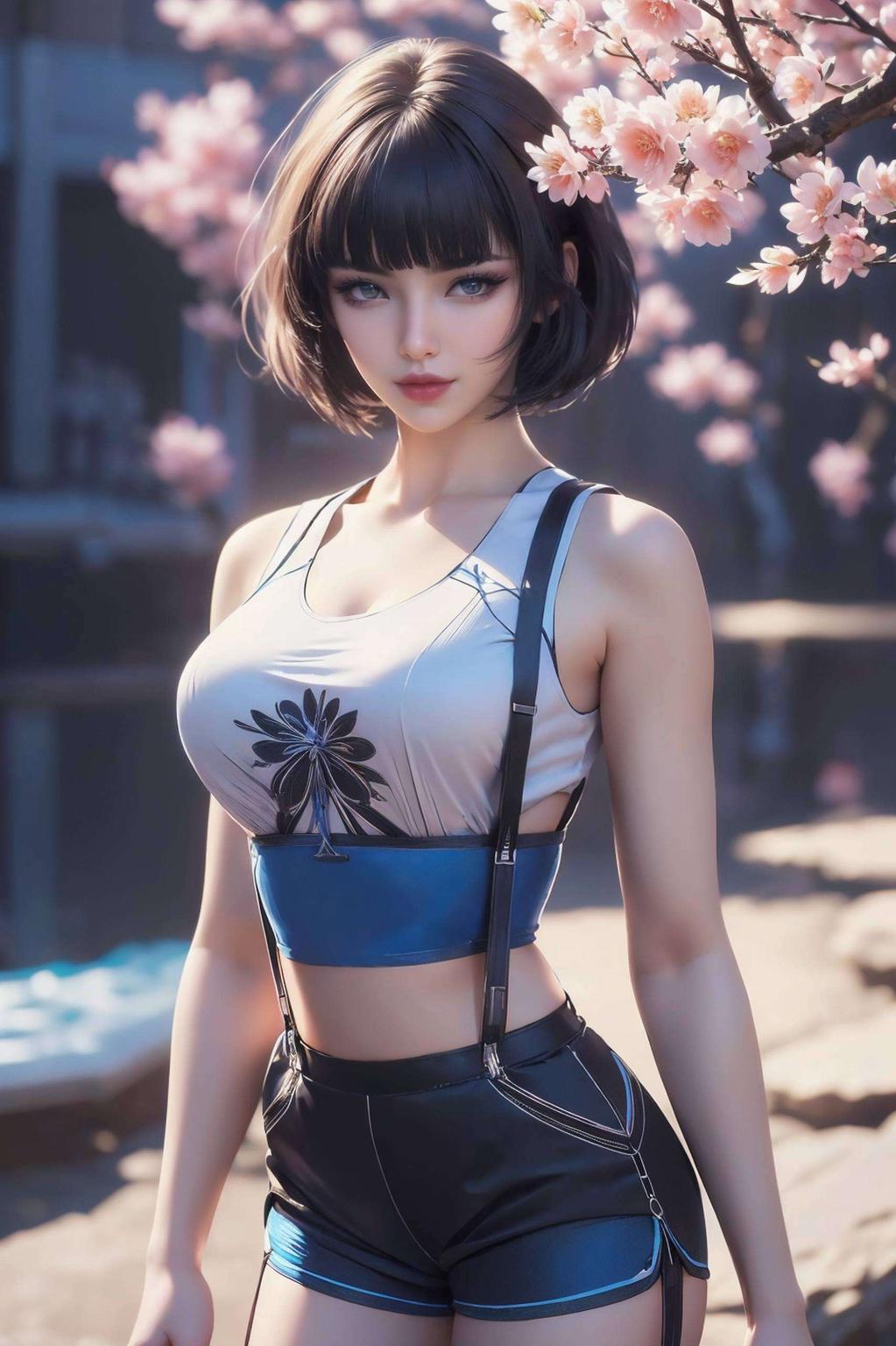 让你的电脑瞬间变身艺术馆快来看看这青涩的美少女