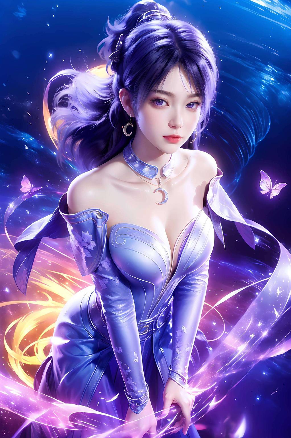 梦幻的色彩让你的手机瞬间变身艺术品！✨🌙