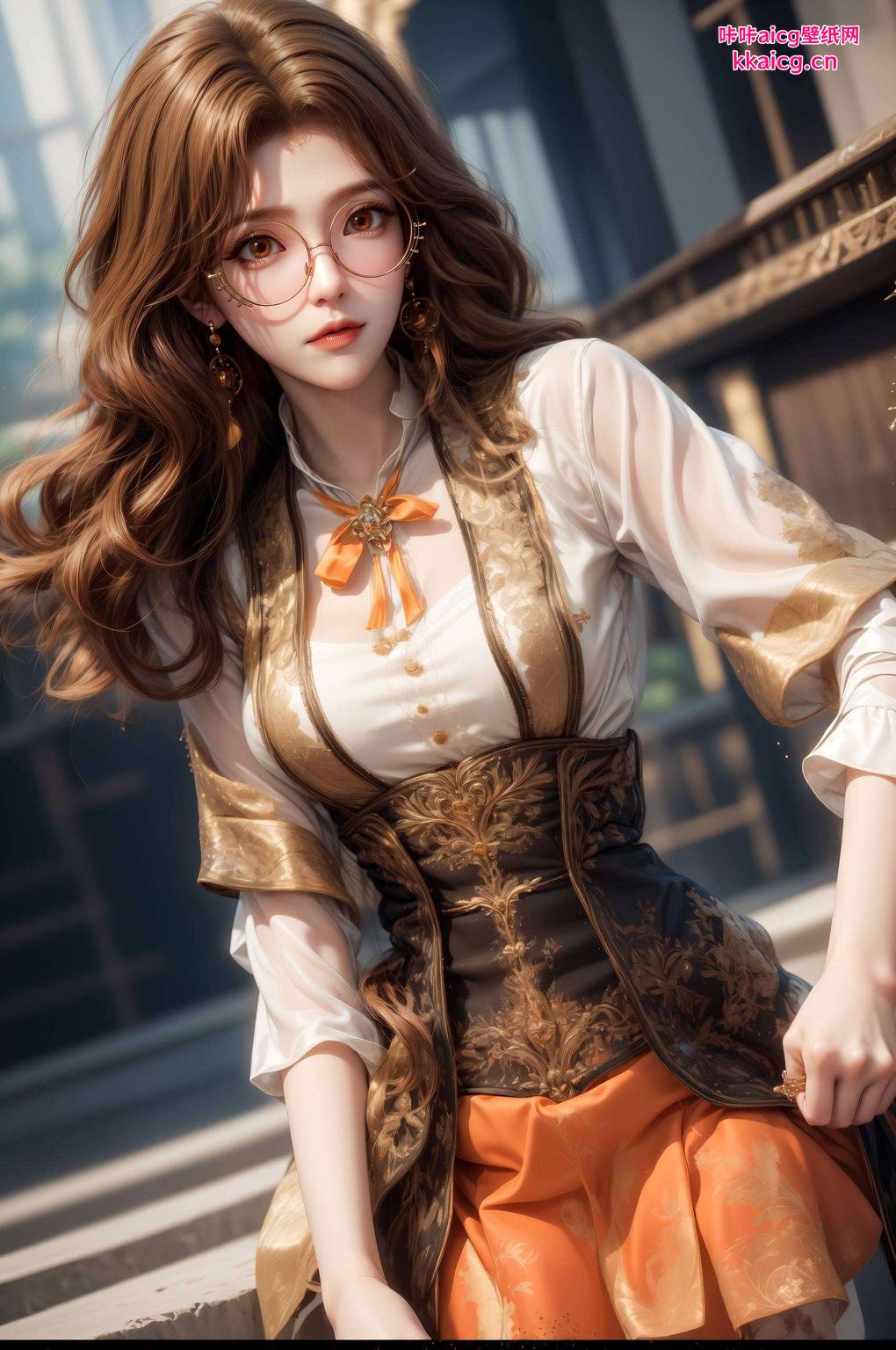 美得让人心动！细腻画质橘子姐灵动眼神