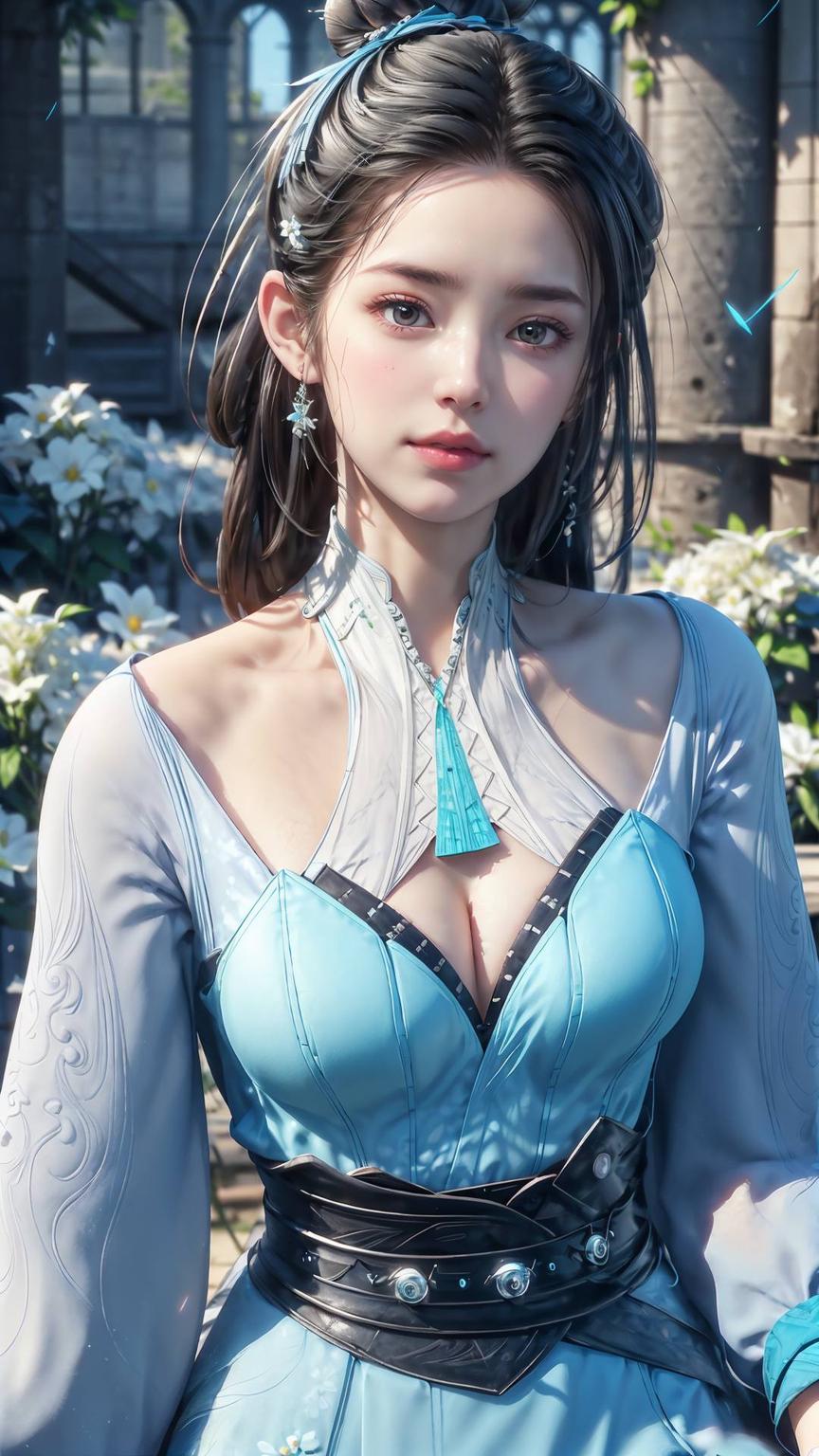 让人忍不住想要守护她看一眼就让人沉醉