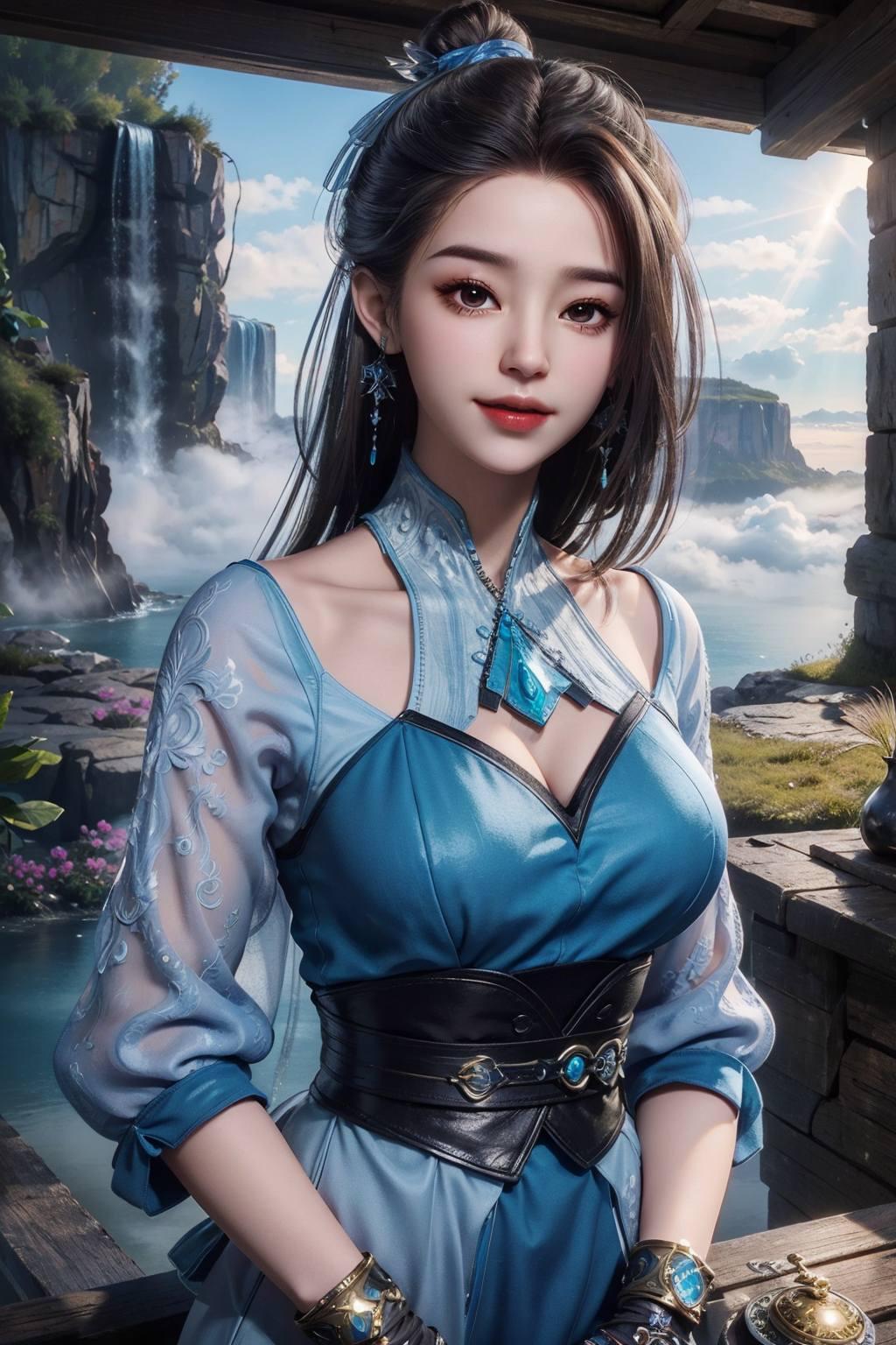 简直是养眼壁纸的典范！快来看看这唯美画风高清线稿图