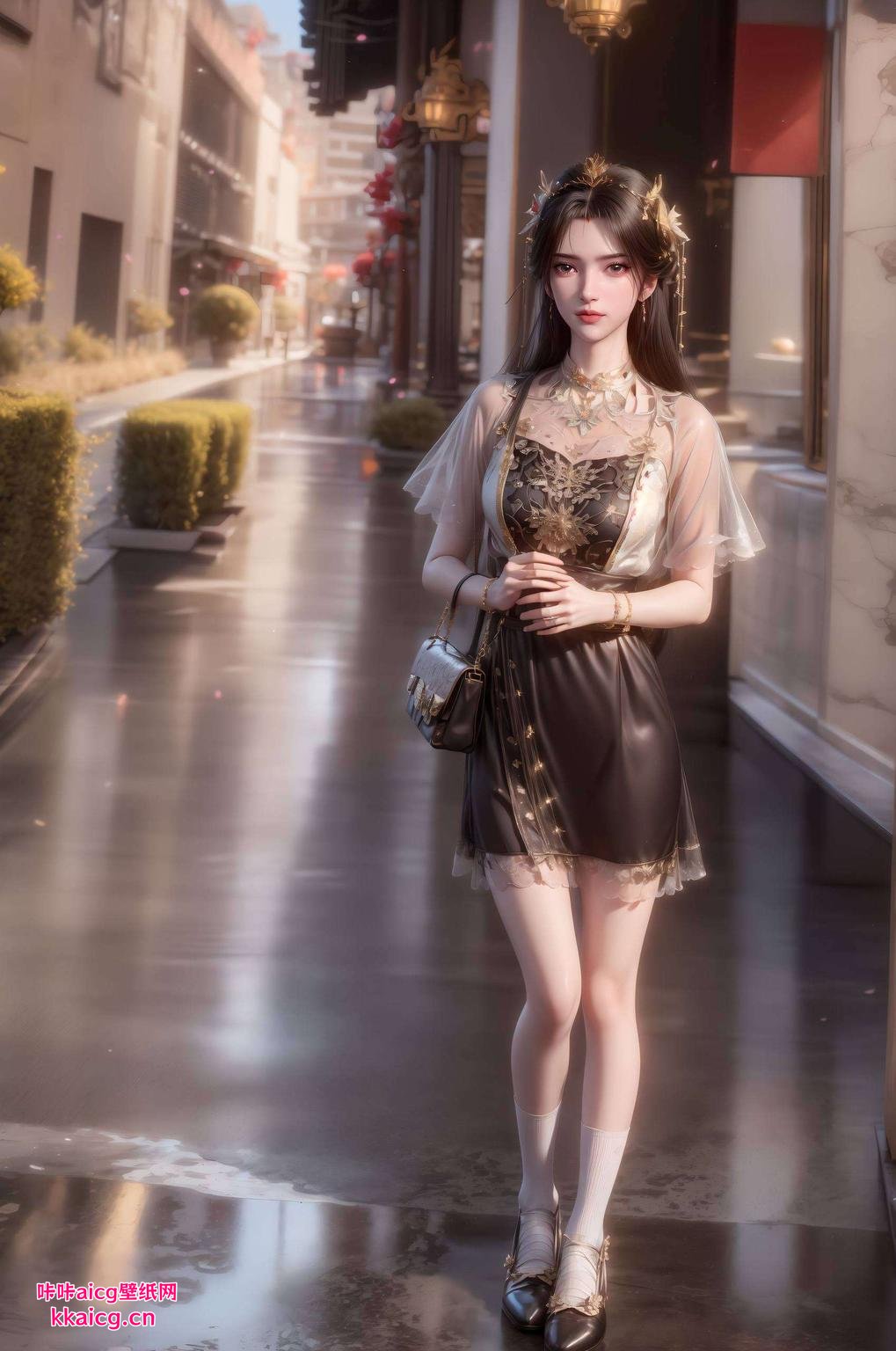 点亮你的桌面风景李慕婉动漫风动态壁纸