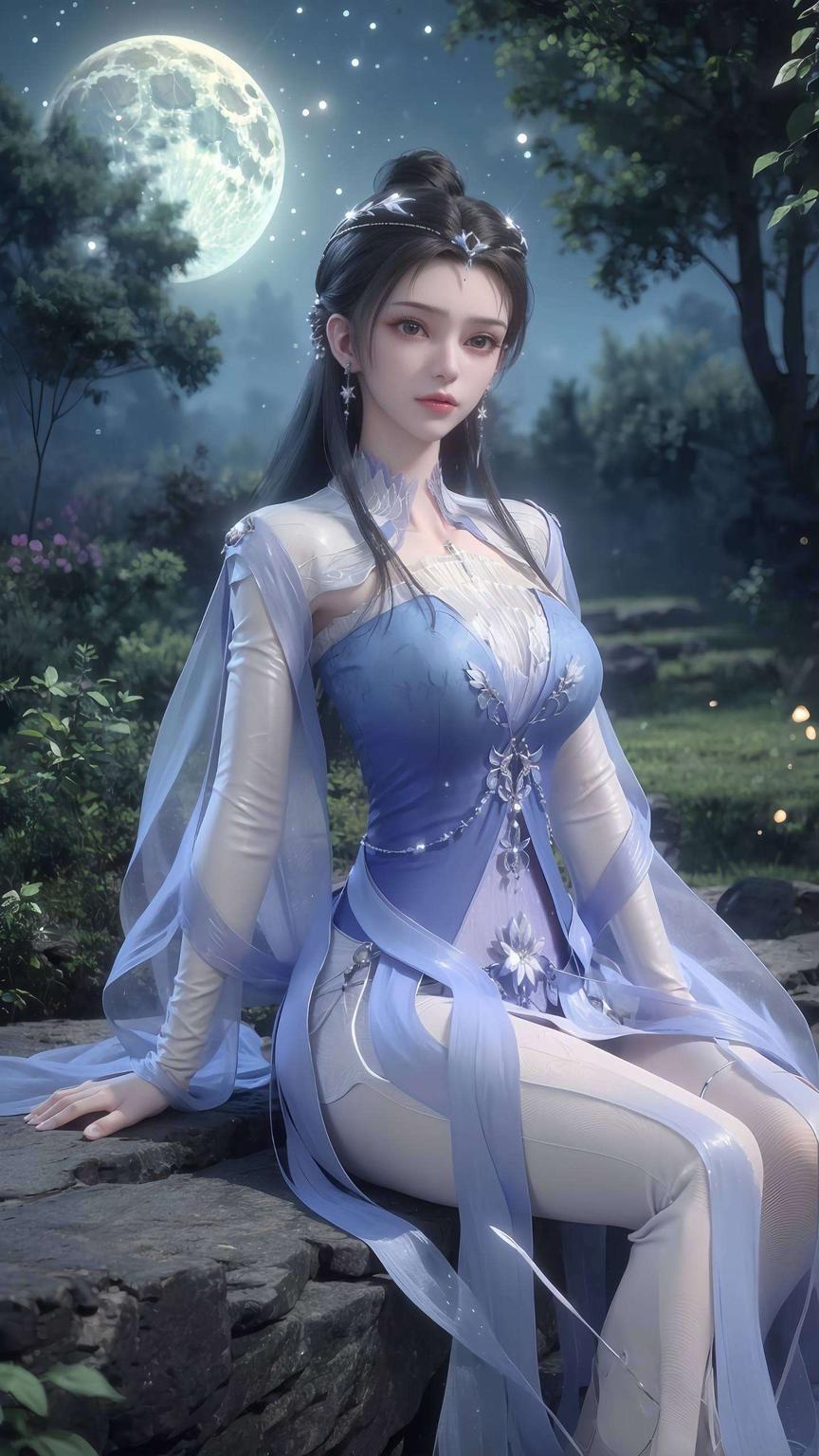 个性十足绿色动漫风