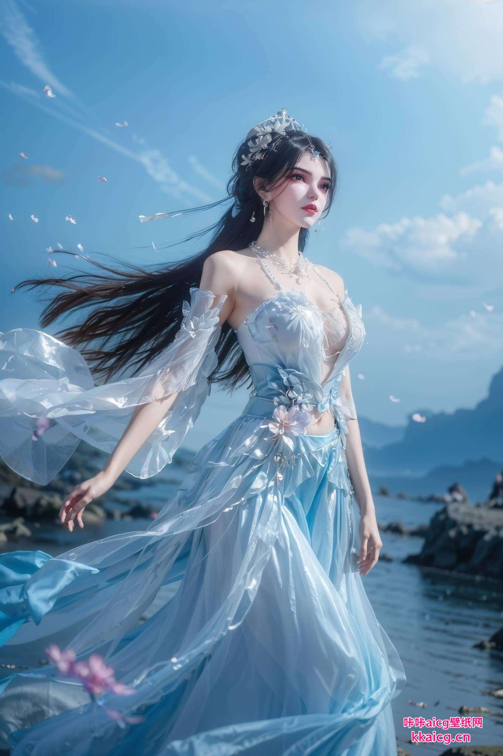 让你的手机瞬间变身文艺小清新！快来体验这款李慕婉的极简漫画壁纸吧！”简约的线条与柔和的色彩