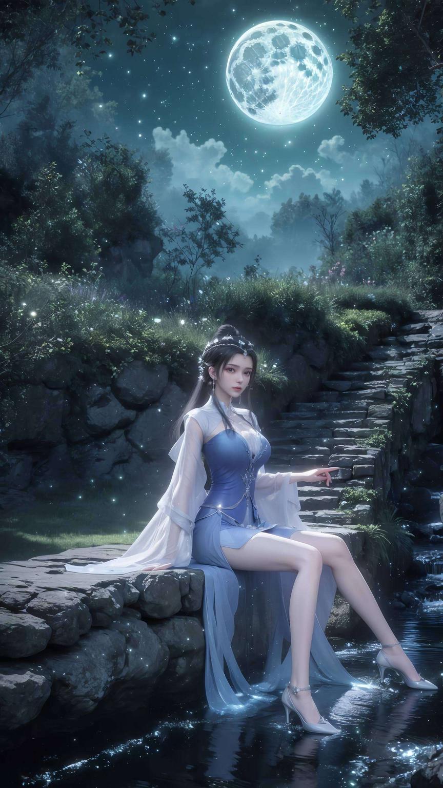 可爱满分！看这平板漫画壁纸少女灵动舞姿