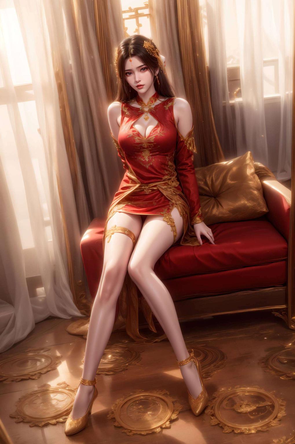 画中女子婉约动人专为iPad打造！这款wallpaper李慕婉壁纸