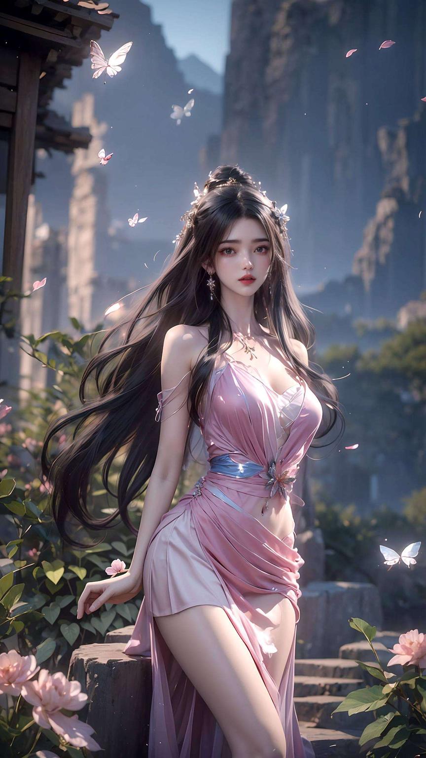 主角是我们美丽的李慕婉仿佛诉说着不染尘埃的故事