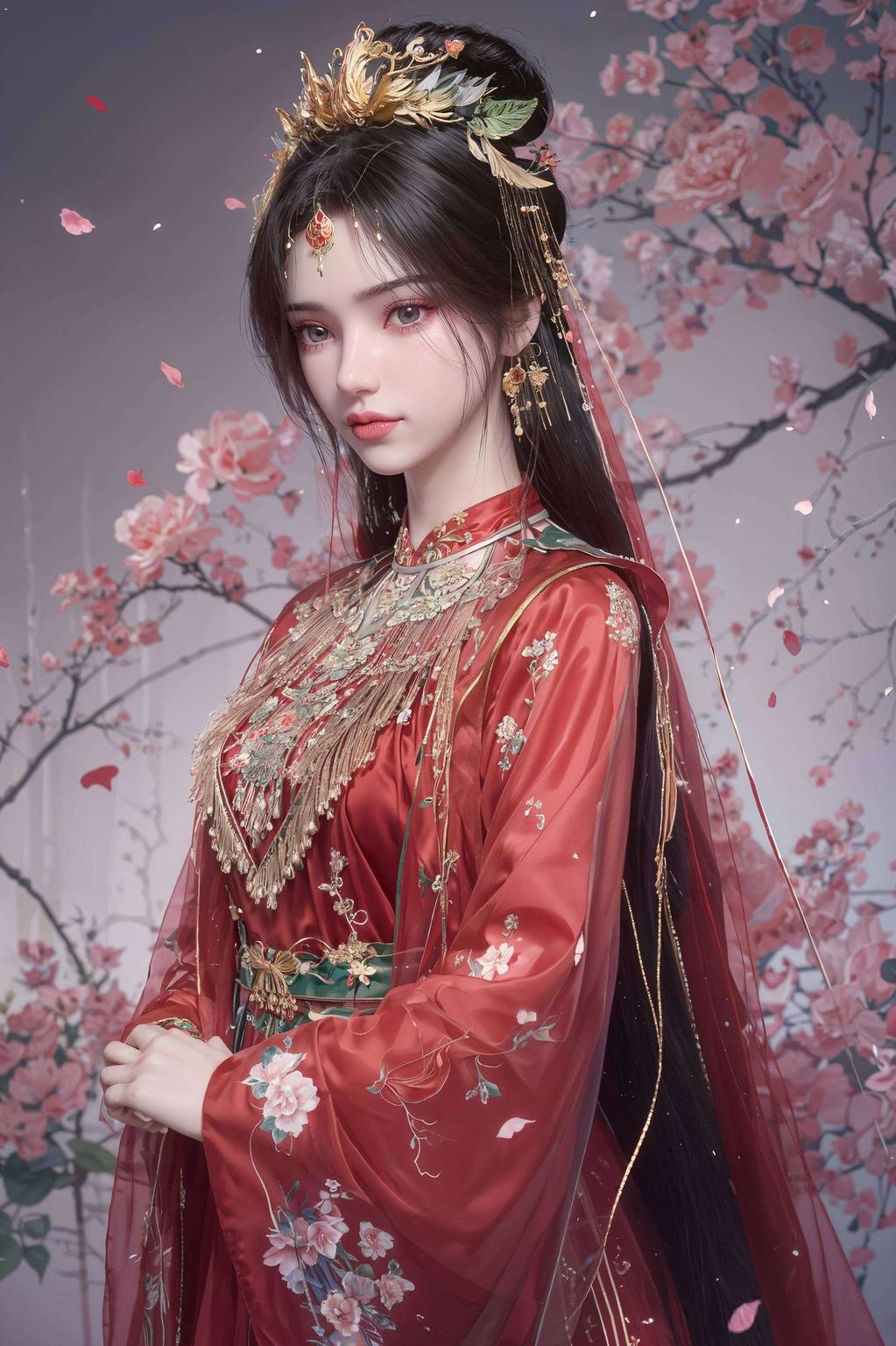 让人一见倾心这水墨风李慕婉壁纸