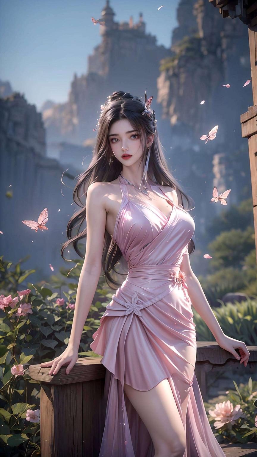 李慕婉神图壁纸甜美浪漫