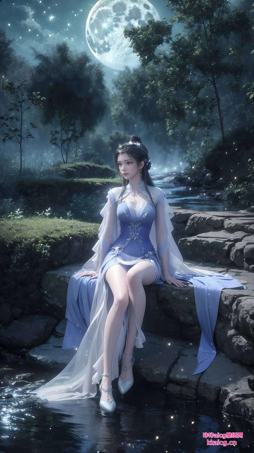 尽显静谧之美高清的李慕婉手办壁纸