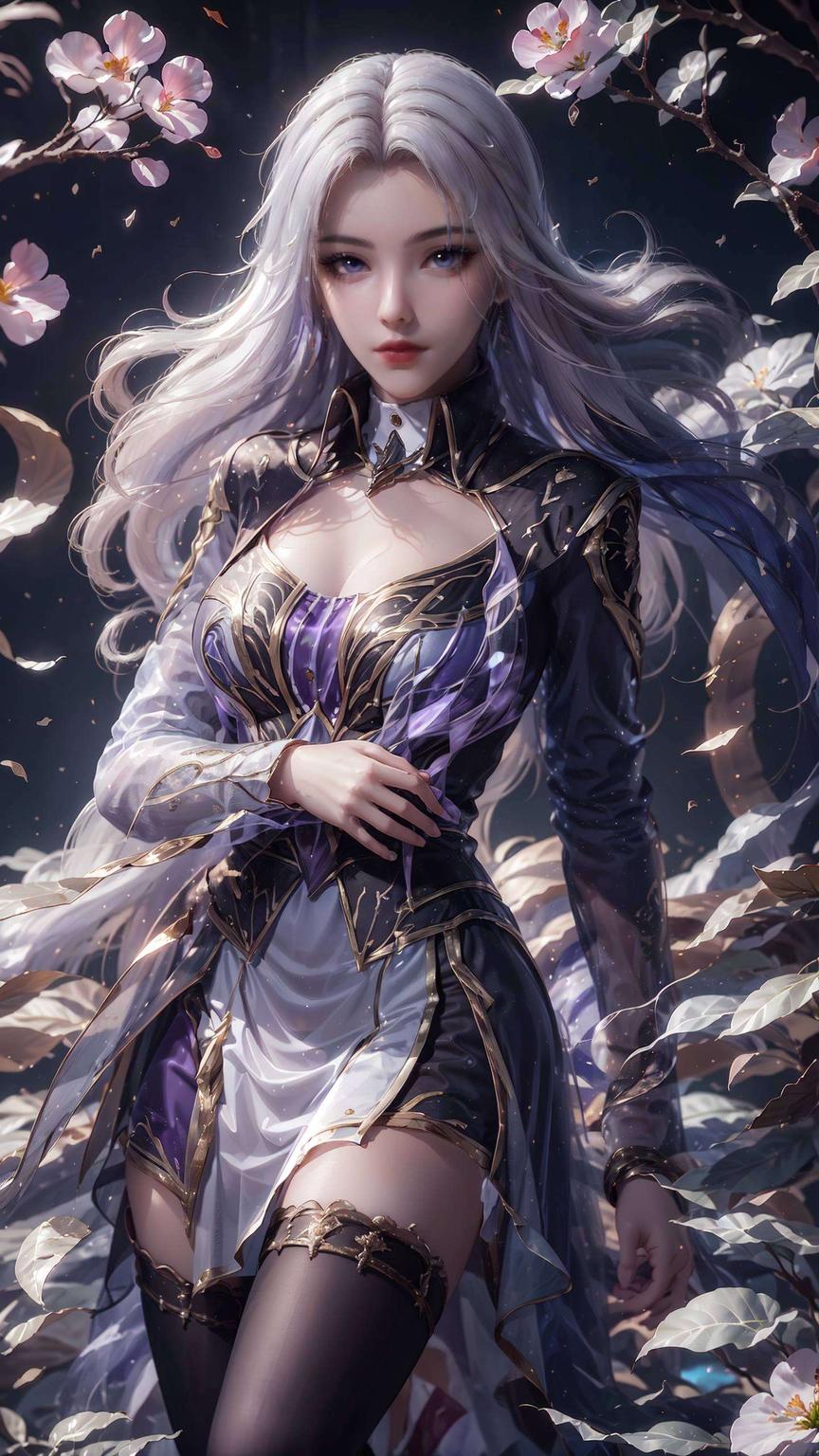 跃然屏上尽在凌落宸唯美壁纸高清！一抹古风