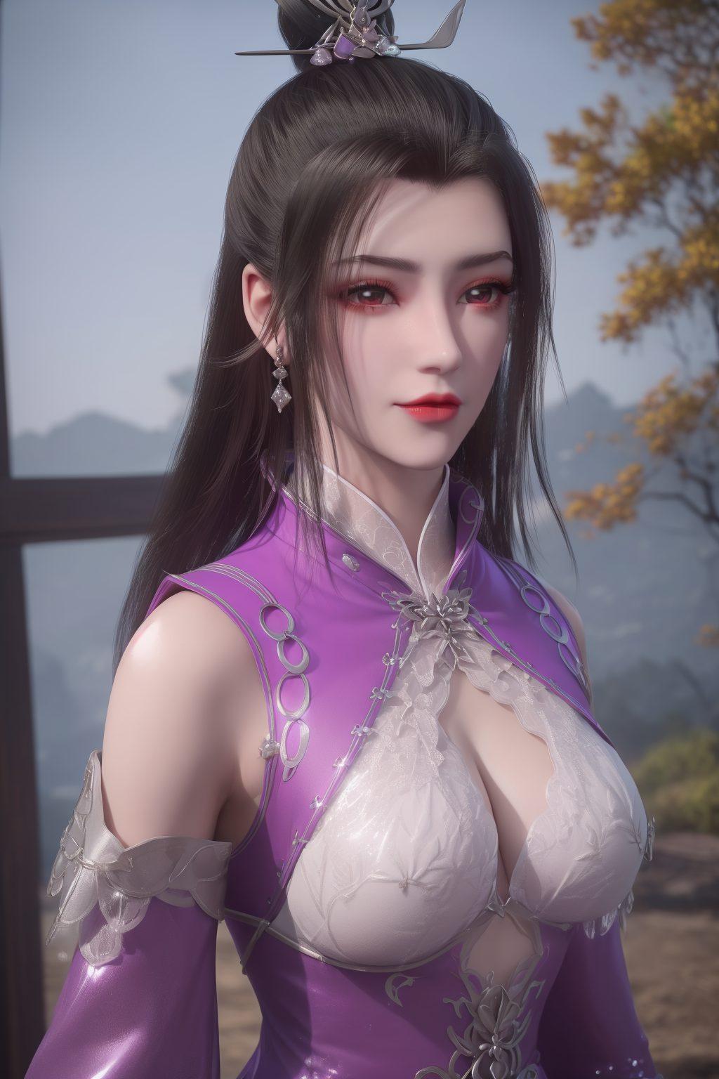 电脑壁纸里的清雅画卷护眼色调