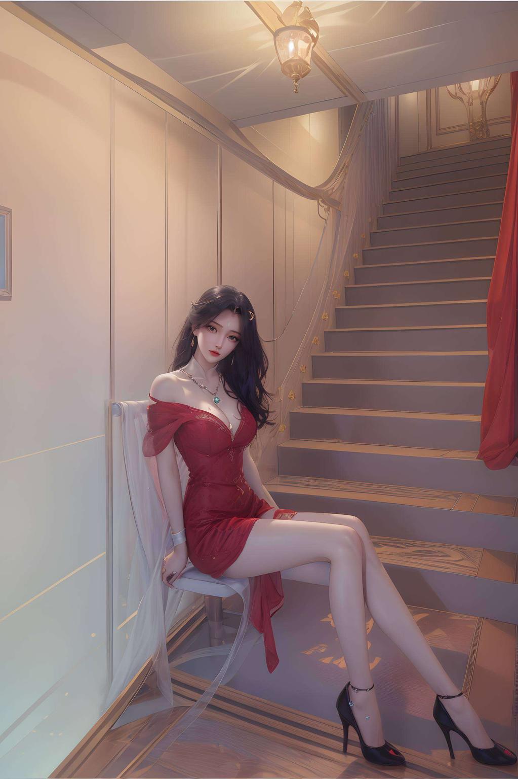 工作效率翻倍！柳神的侧脸