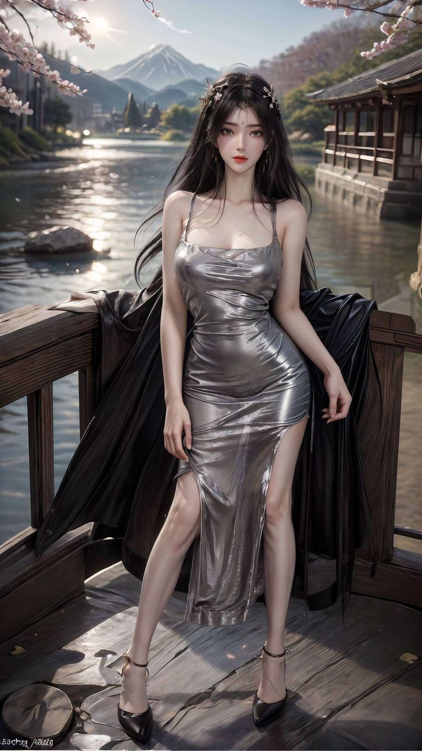 给你宁静一隅绿意盎然！柳神树下