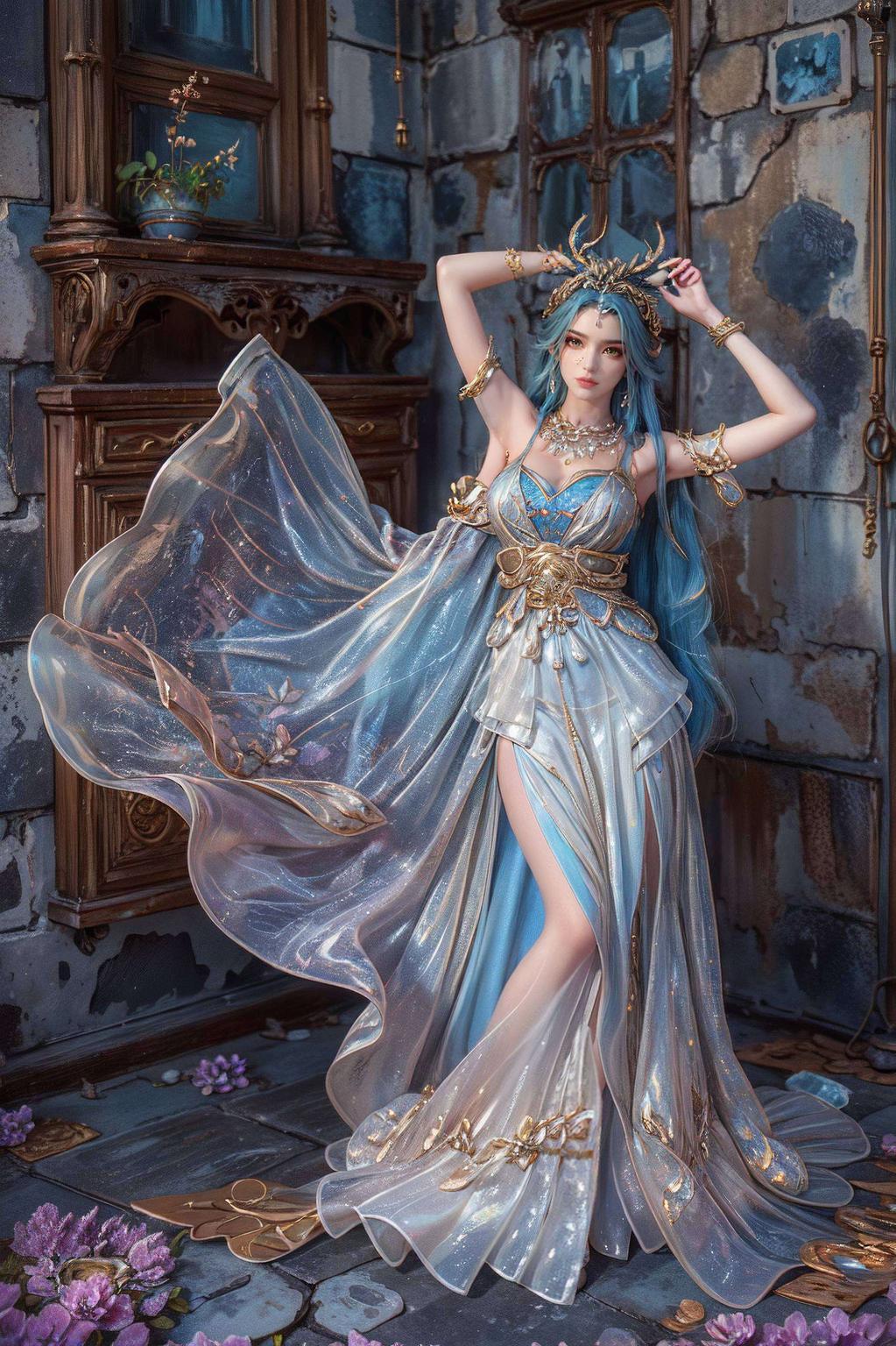 眼神炯炯身姿曼妙